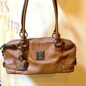Tignanello Leather Satchel Bag